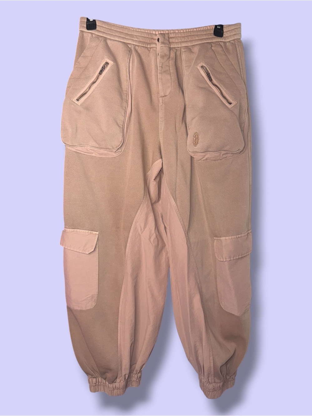 NWOT Free People FP Movement Timko Pants Pacific Sand Beige L